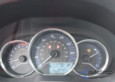 2016 Toyota Corolla Le из США, поврежденный, VIN 2T1BURHE8GC559863